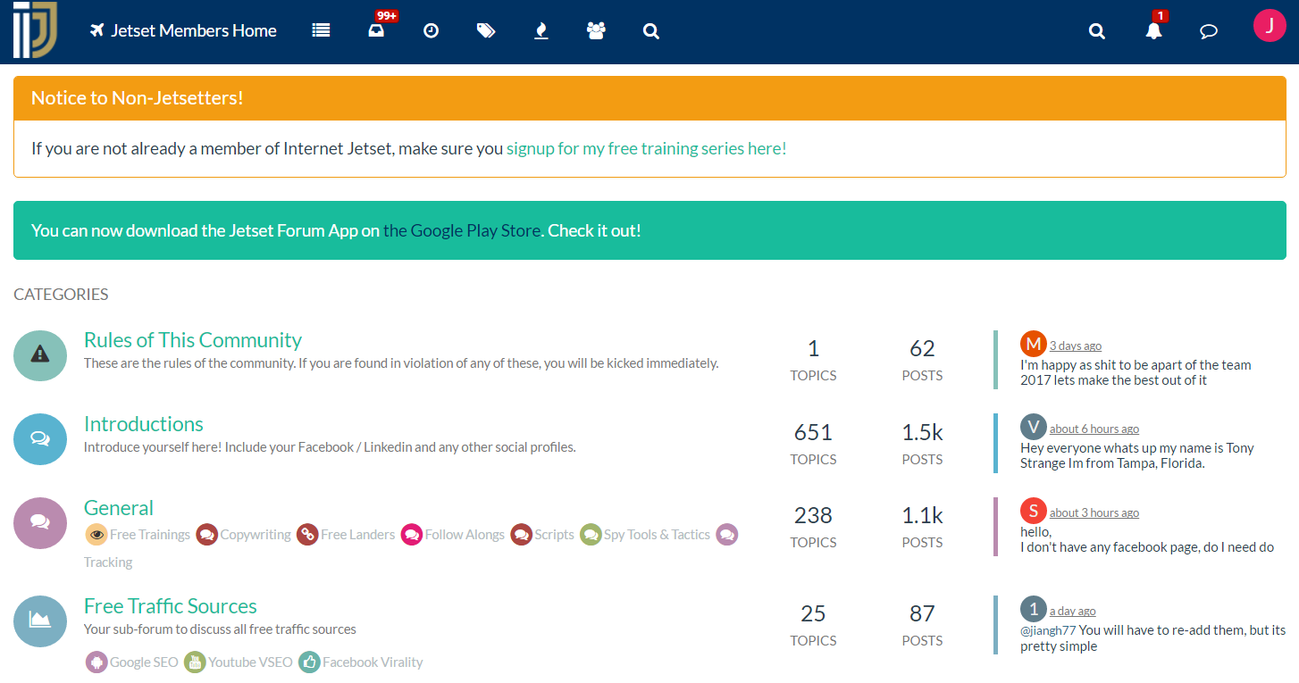 Jetset Forum