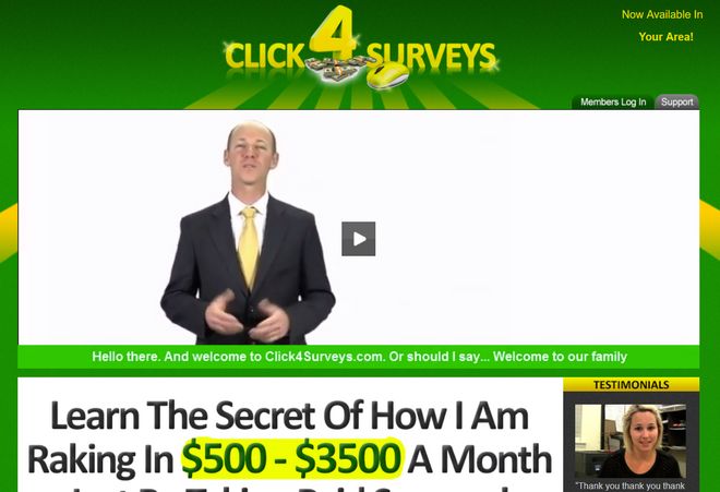 click4surveys-homepage is click 4 surveys a scam