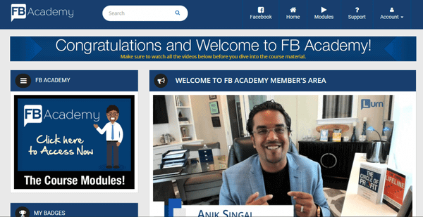 fb academy members area is fb academy worth it