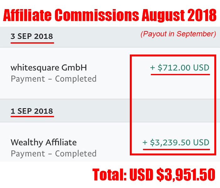 affiliate commissions aug 2018 affiliate commissions aug 2018
