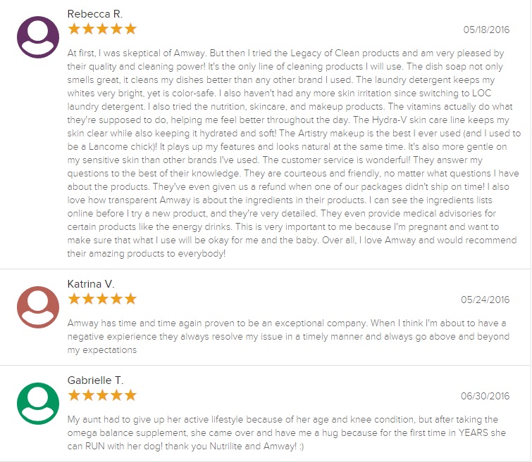 Amway Better Business Bureau Reviews Amway Better Business Bureau Reviews