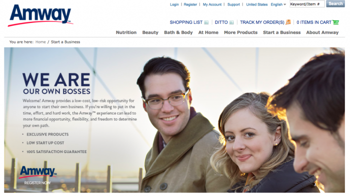 Amway Homepage Amway Homepage