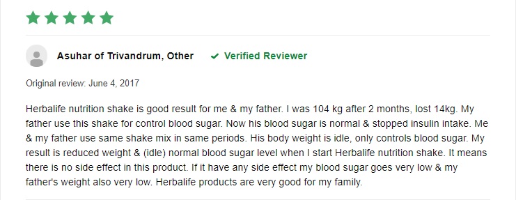 Herbalife Positive Product Review 2 Herbalife Positive Product Review 2
