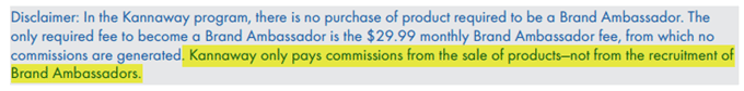 Kannaway Snippet - Compensation Plan Kannaway Snippet - Compensation Plan