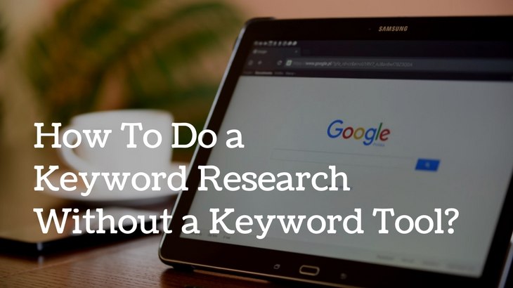 manual keyword research