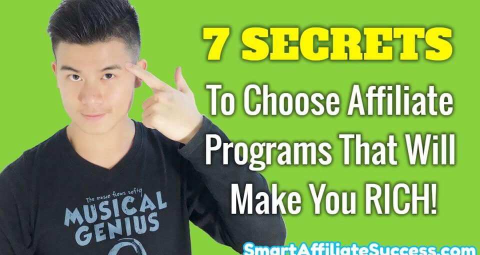 how to choose the best affiliate program