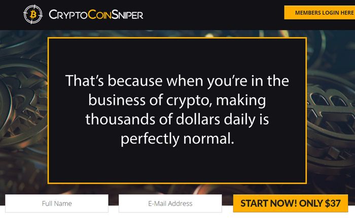 crypto coin sniper