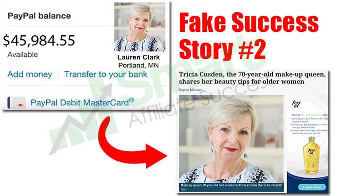 affiliate millionaire club fake success story 2 affiliate millionaire club fake success story 2