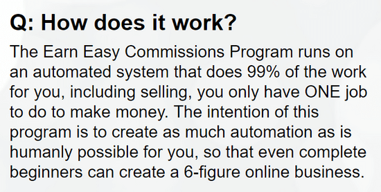 what is earn easy commissions