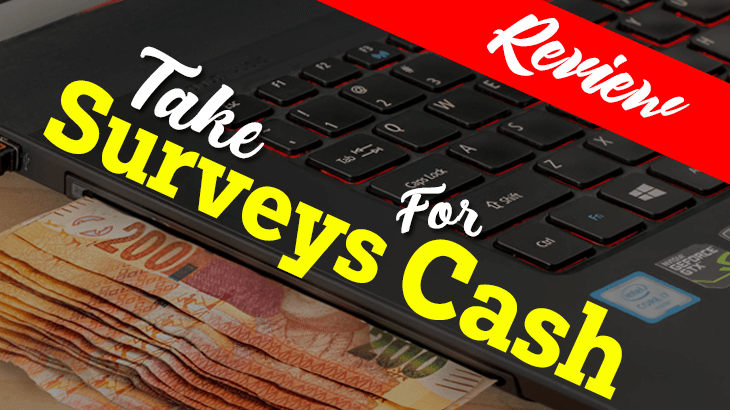take surveys for cash scam
