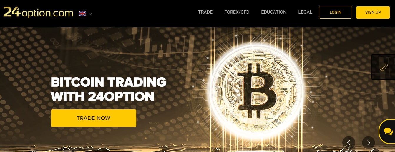 24option Bitcoin trading