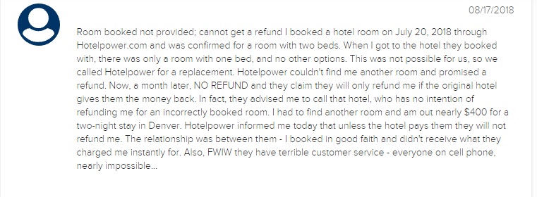 Global Travel International Negative Comment from BBB Global Travel International Negative Comment from BBB