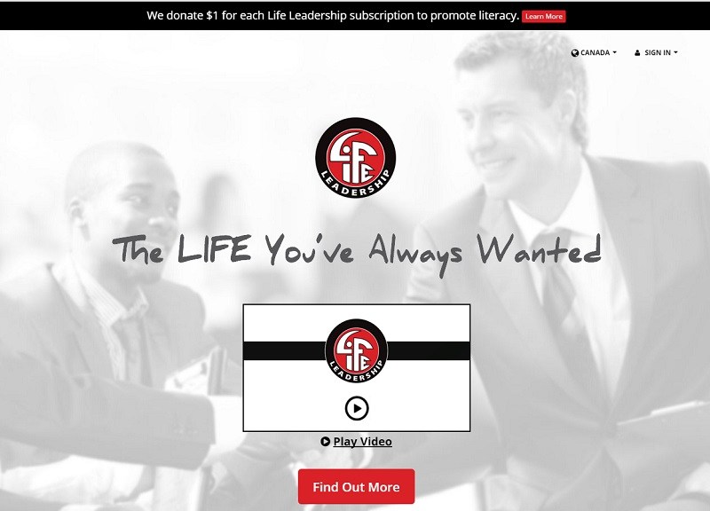 Life Leadership Homepage