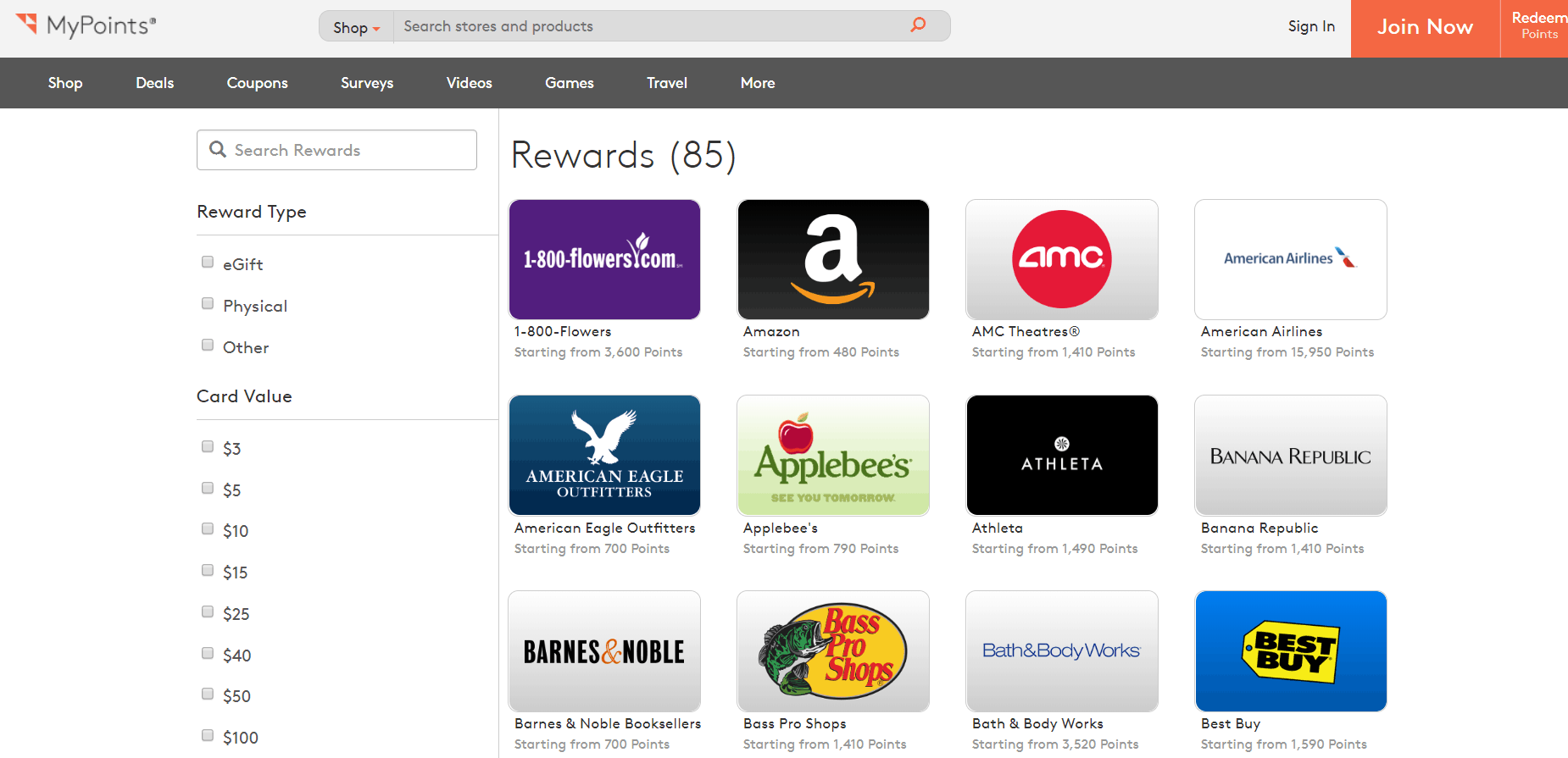 MyPoints Ways To Make Money MyPoints shopping partners