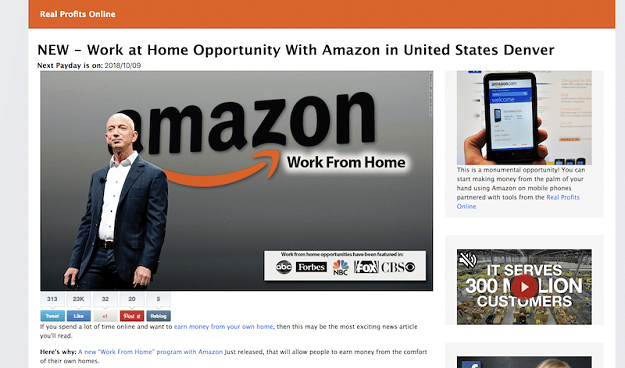 Real Profits Online Fake Article Real Profits Online Fake Article