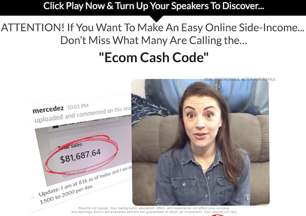 Ecom Cash Code Fake Testimonial Ecom Cash Code Fake Testimonial