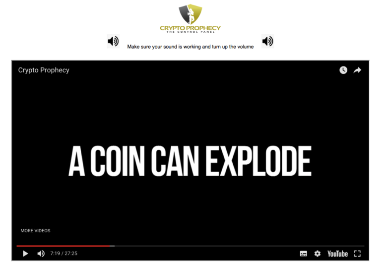 Crypto Prophecy Landing Page Crypto Prophecy Landing Page