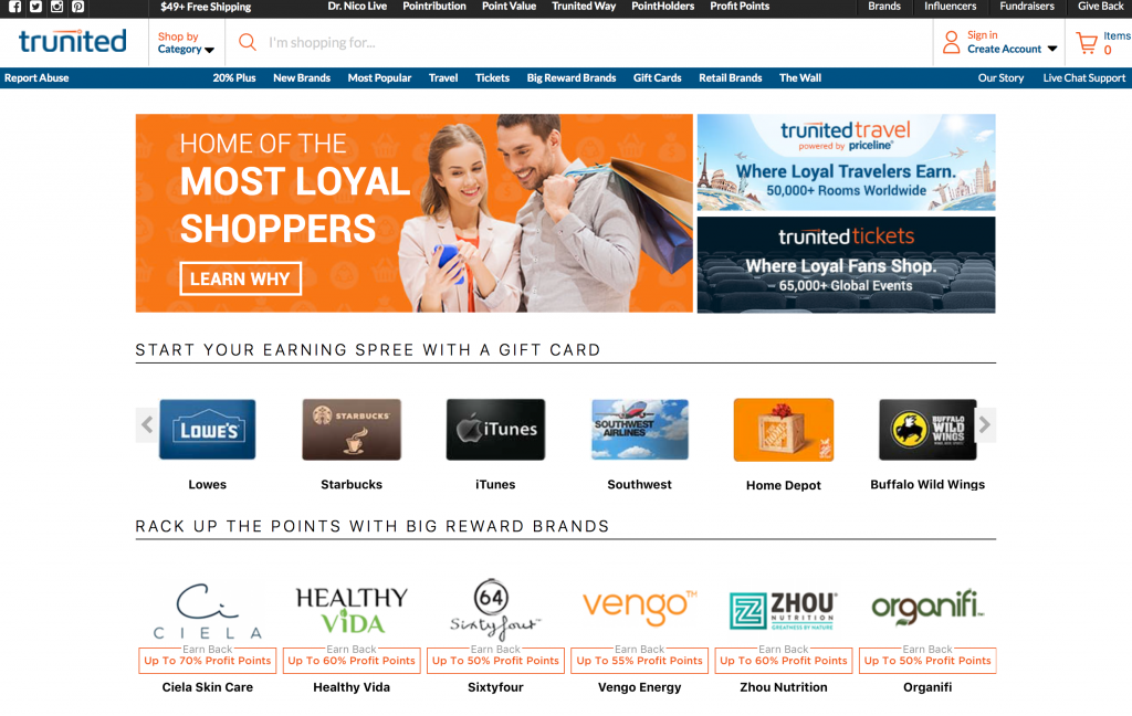 Trunited Landing Page Trunited Landing Page