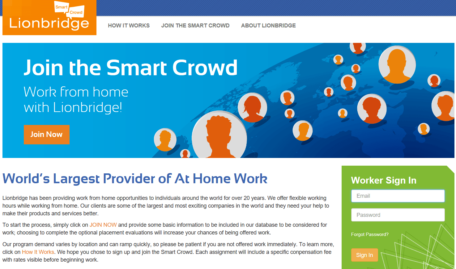 The Smart Crowd Landing Page The Smart Crowd Landing Page