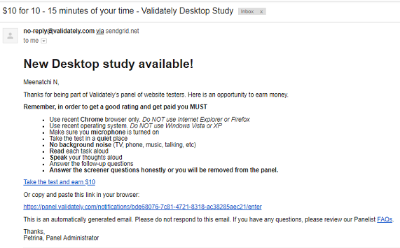 Validately Sample Email Invitation Validately Sample Email Invitation