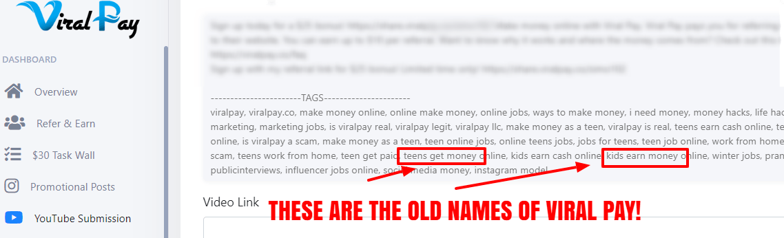 Viral Pay Old Names Viral Pay Old Names