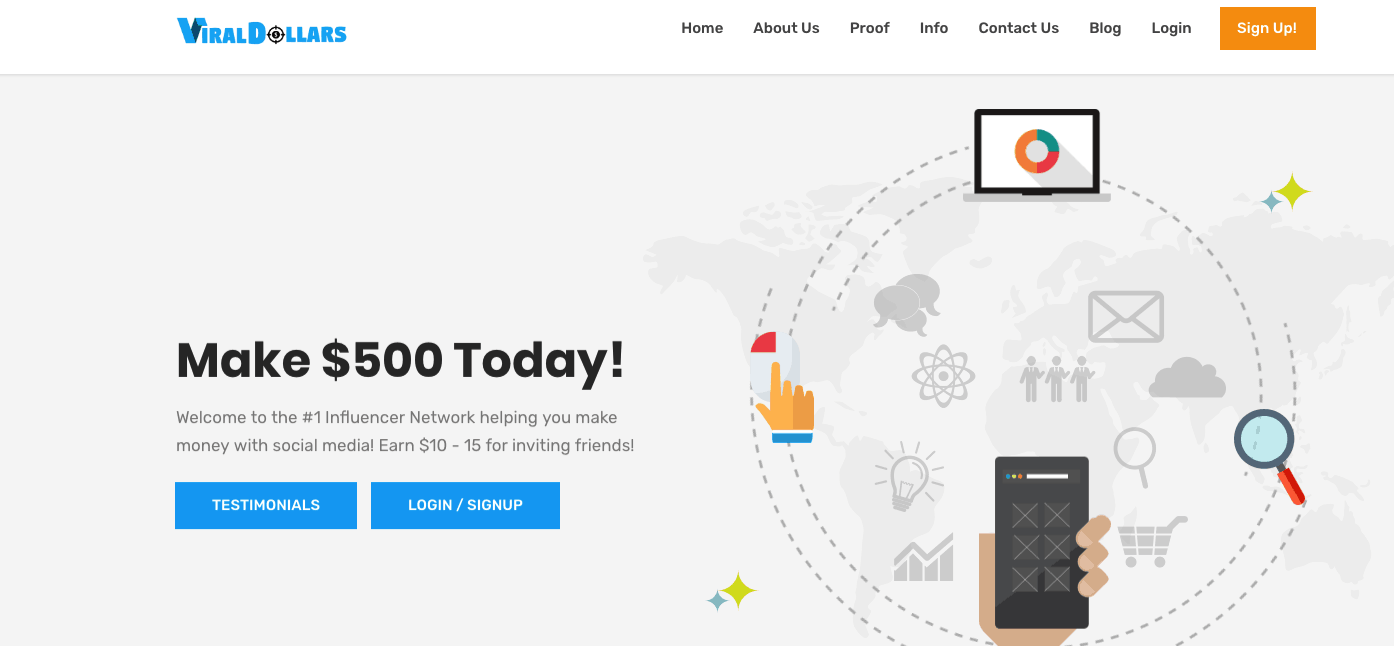 Viral Dollars Review - Landing Page Viral Dollars Review - Landing Page