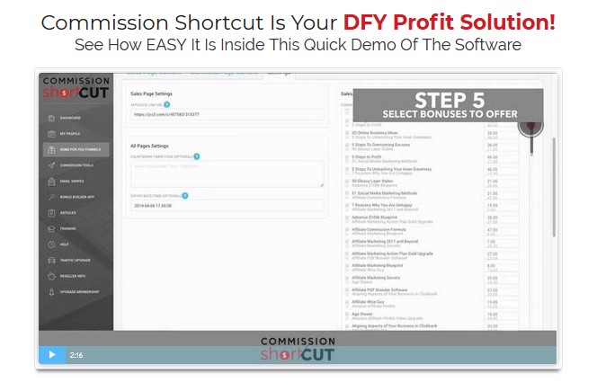 Commission Shortcut Review - Landing Commission Shortcut Review - Landing