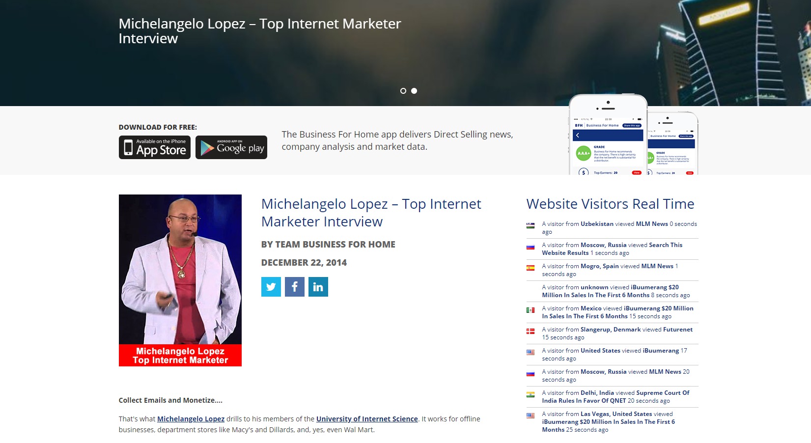 Emailconomy Review - Founder Michaelangelo Lopez