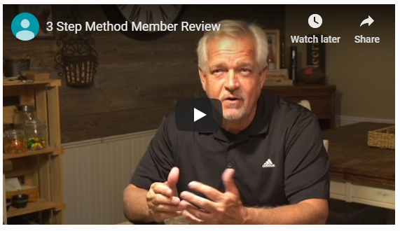 3 Step Method Review - Youtube Testimonial 3 Step Method Review - Youtube Testimonial