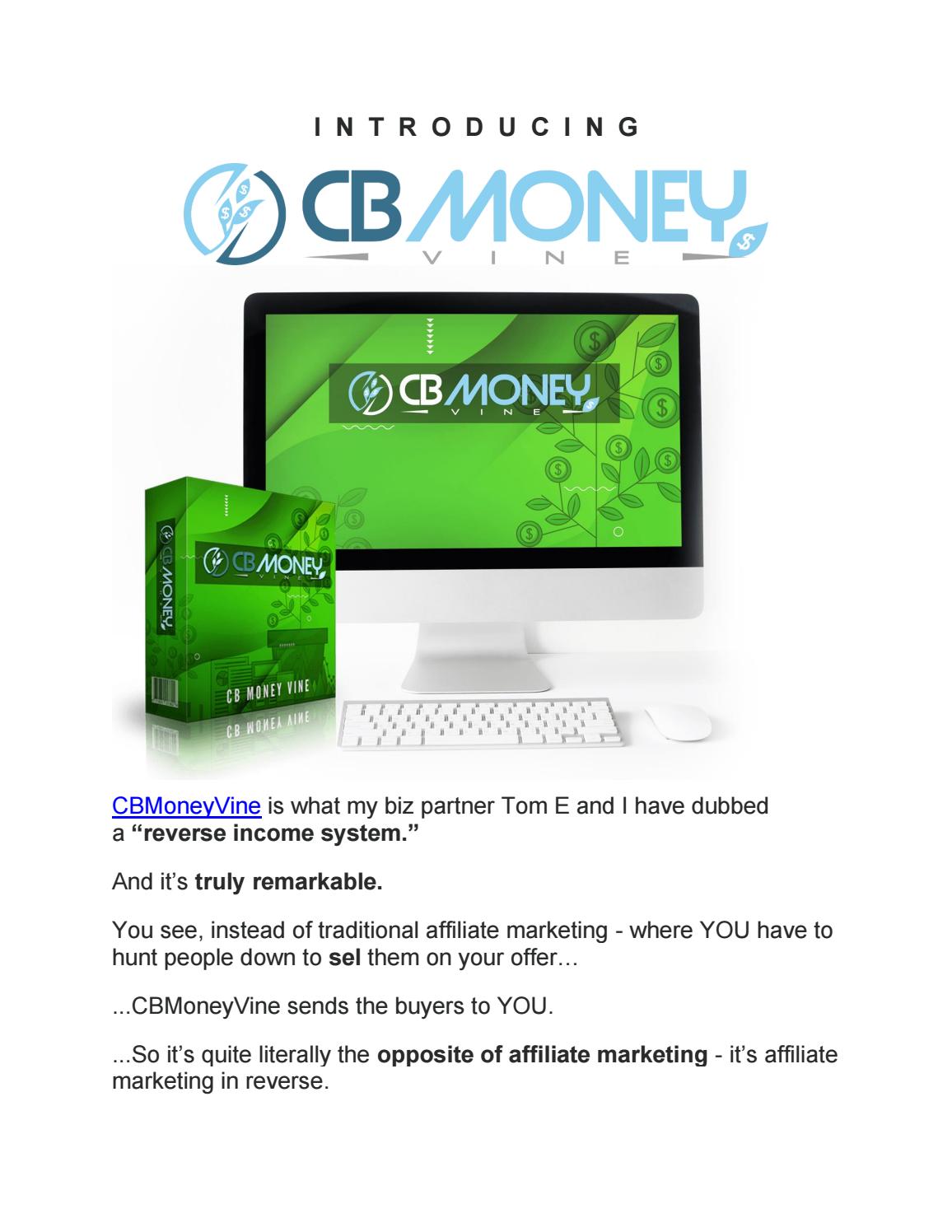 CB Money Vine Review - Products CB Money Vine Review - Products