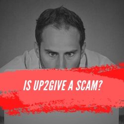 Is Up2Give a Scam Image Summary
