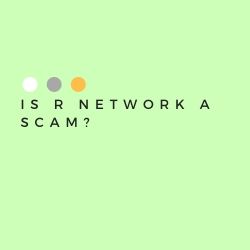 Is R Network a Scam Image Summary