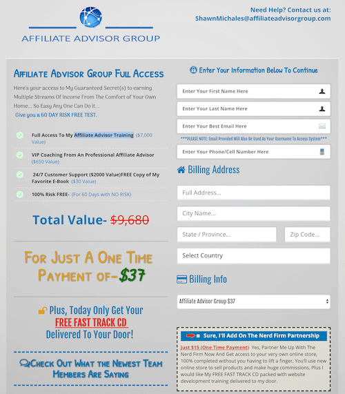 What Is Affiliate Advisor Group - Sign Up Here What Is Affiliate Advisor Group - Sign Up Here