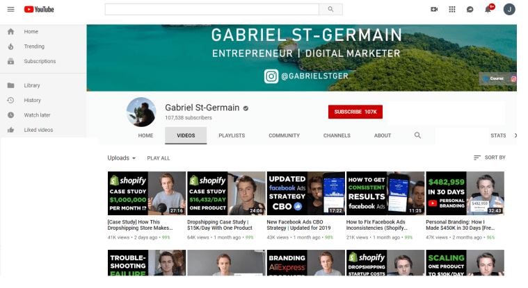 eCom Blueprint Review - YouTube Channel eCom Blueprint Review - YouTube Channel