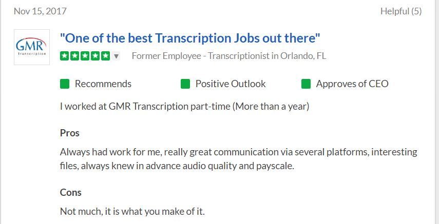 Is GMR Transcription a Scam - GlassDoor Review Is GMR Transcription a Scam - GlassDoor Review