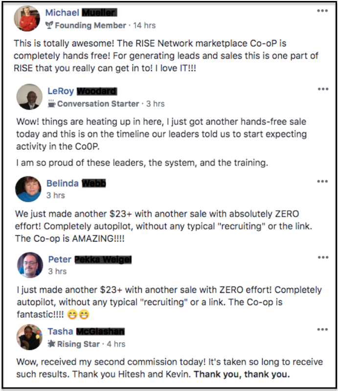 RISE Network Review - Customer Feedback RISE Network Review - Customer Feedback