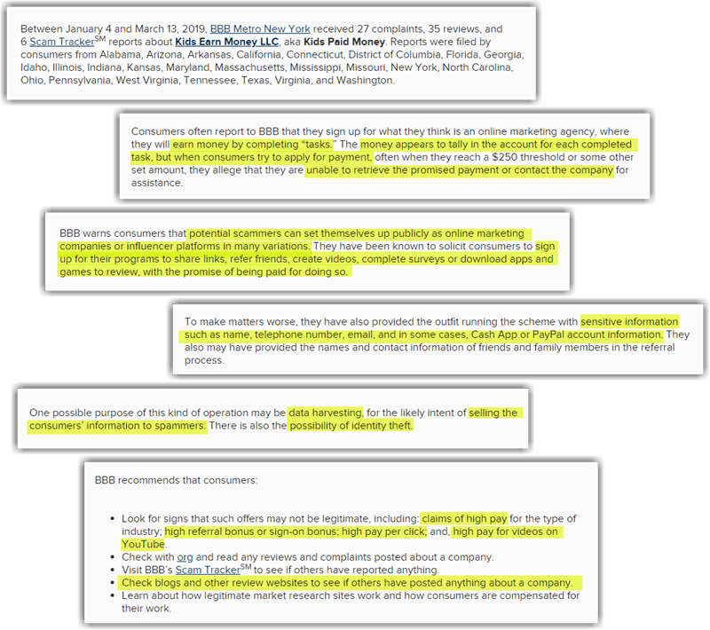 Social Bounty Review - BBB Warning In Context Social Bounty Review - BBB Warning In Context