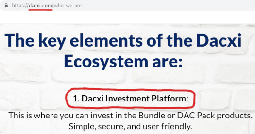 What Is Dacxi - Investment Scheme