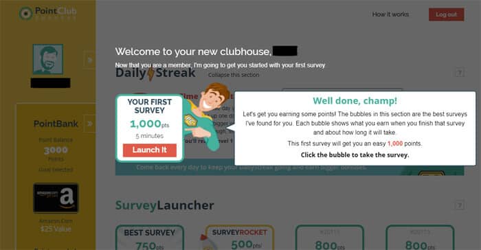 What Is Point Club Surveys - Members Area