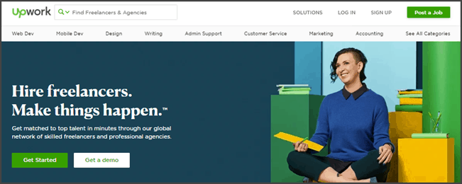 Upwork Review - Landing Page Upwork Review - Premium