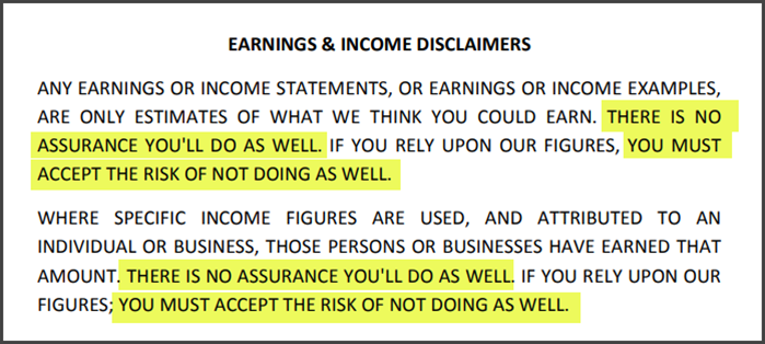 What Is EZ Salaryz - Earnings Disclaimer What Is EZ Salaryz - Earnings Disclaimer