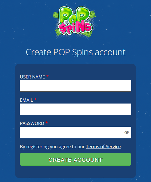 What Is Pop Spins - Signup