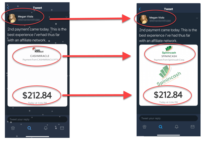 What Is CashMiracle - Fake Payment Proofs