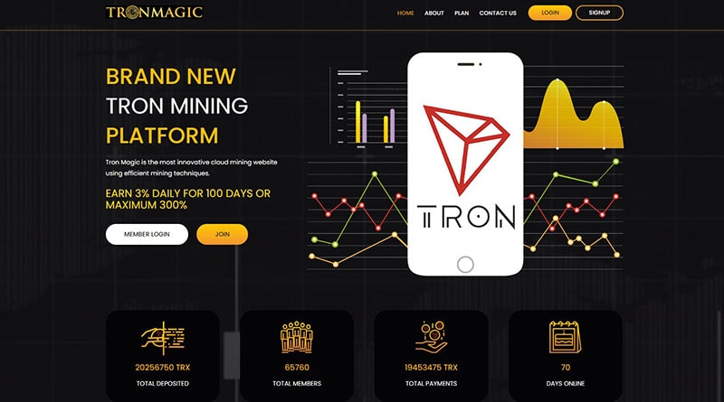 What Is Tron Magic - Landing Page