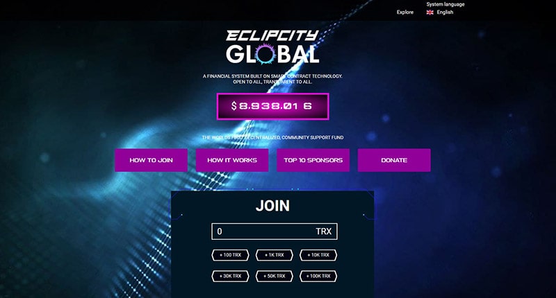 What Is Eclipcity - Landing Page